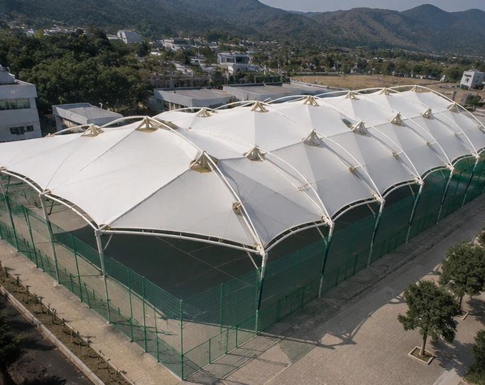 Siemens, Mumbai tensile structure, Ekra Decor &mdash; photograph 4